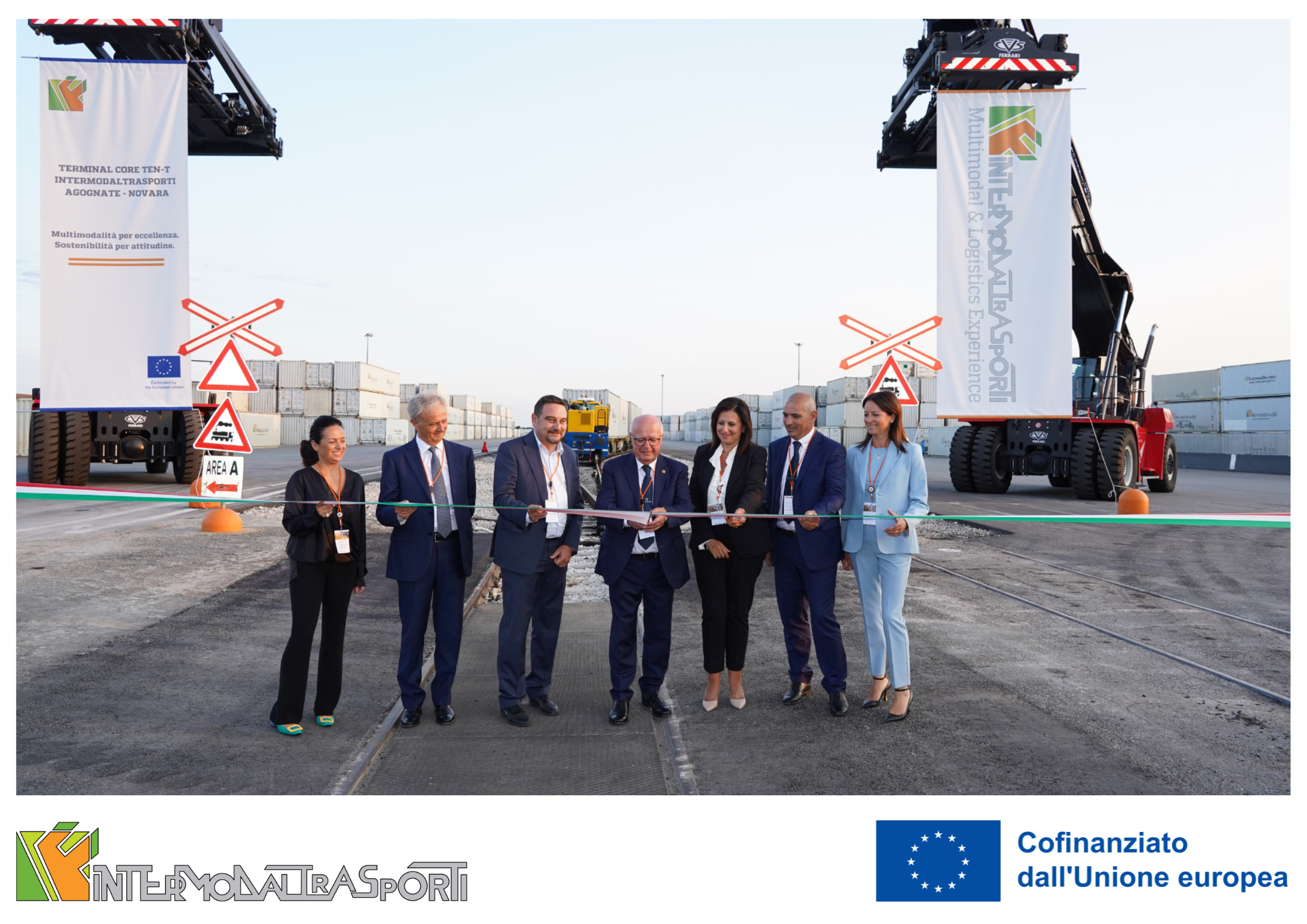 INAUGURATO IL TERMINAL EUROPEO DA 300 MILA MQ DI INTERMODALTRASPORTI